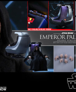 Emperor Palpatine Deluxe Version Sixth Scale Figure MMS