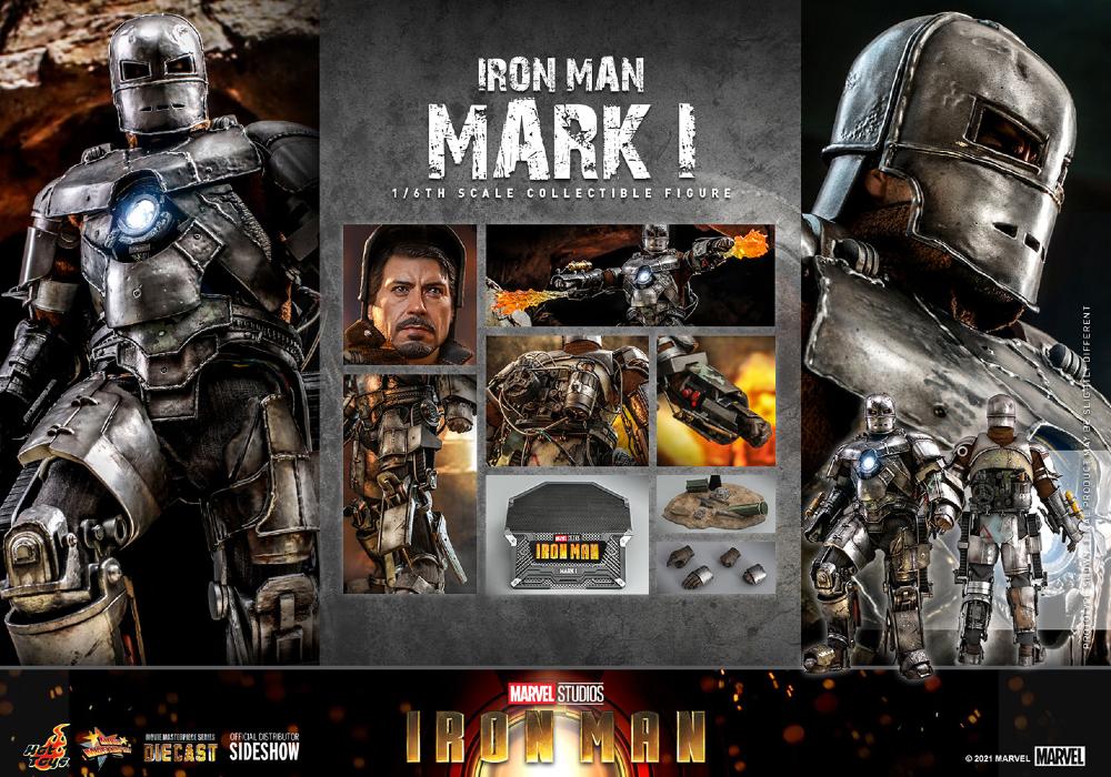 Iron Man Mark I Sixth Scale Figure DIECAST MMS
