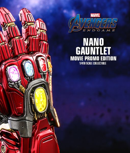 Nano Gauntlet Movie Promo Edition Quarter Scale Figure