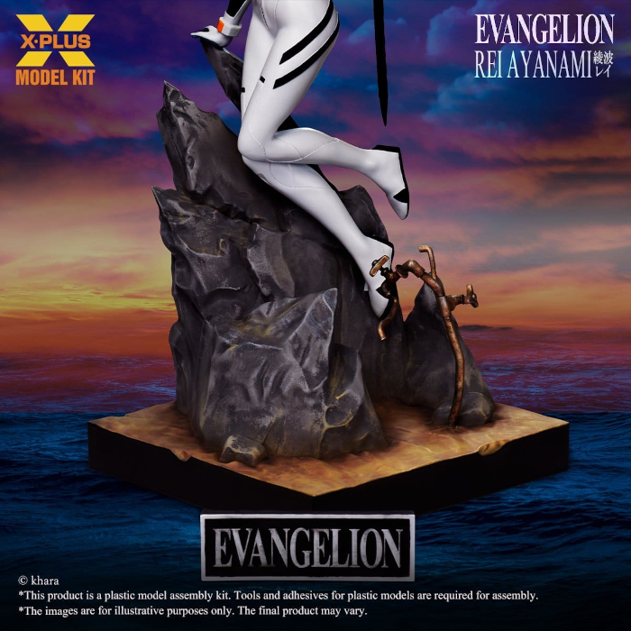 Evangelion Rei Ayanami Plastic Model Kit