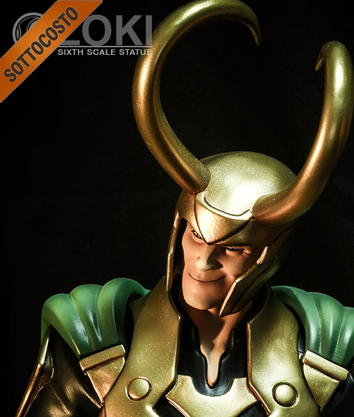 Avengers Assemble Loki Statue