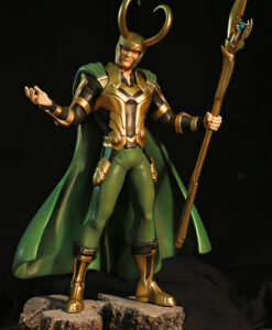 Avengers Assemble Loki Statue
