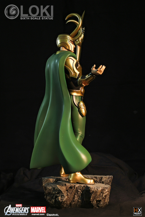 Avengers Assemble Loki Statue