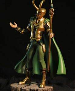 Avengers Assemble Loki Statue