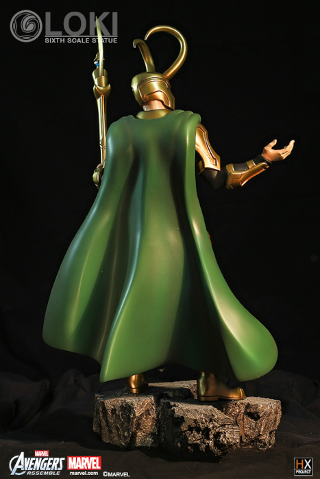 Avengers Assemble Loki Statue