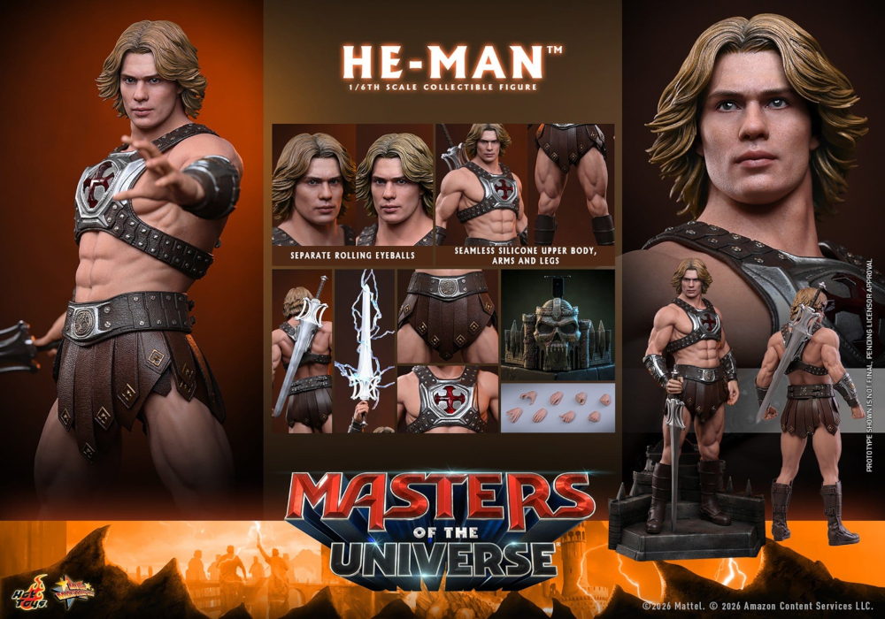 MOTU He-Man Sixth Scale Figure