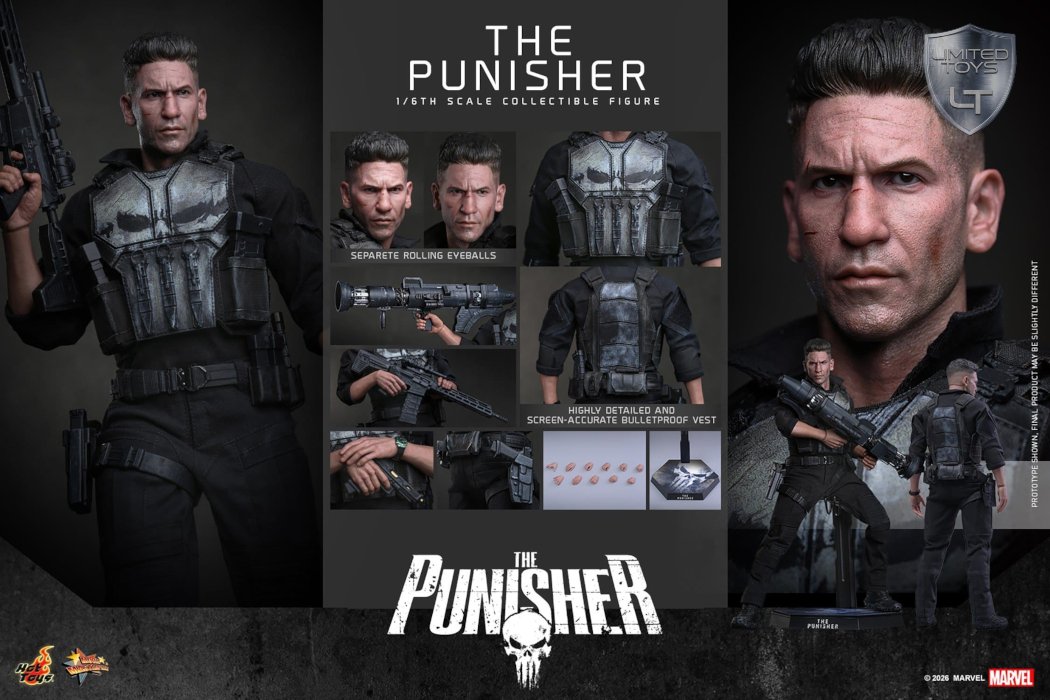The Punisher Sixth Scale Figure MMS