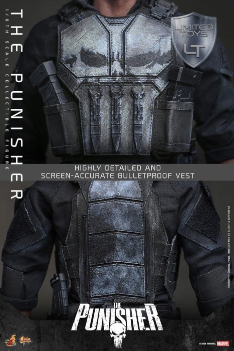 The Punisher Sixth Scale Figure MMS