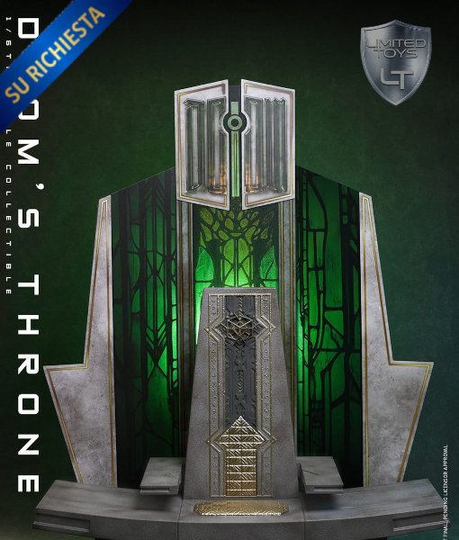 Doctor Doom Throne Sixth Scale Figure Accessory
