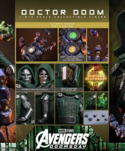 Doctor Doom Ultimate Sixth Scale Figure MMS