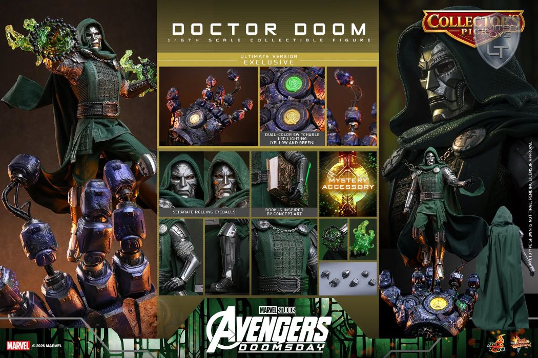 Doctor Doom Ultimate Sixth Scale Figure MMS