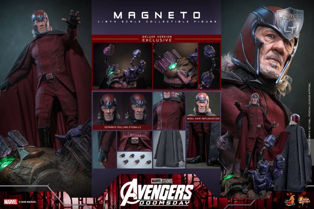Magneto Deluxe Sixth Scale Figure MMS