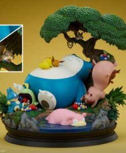 Pokemon Snorlax Diorama