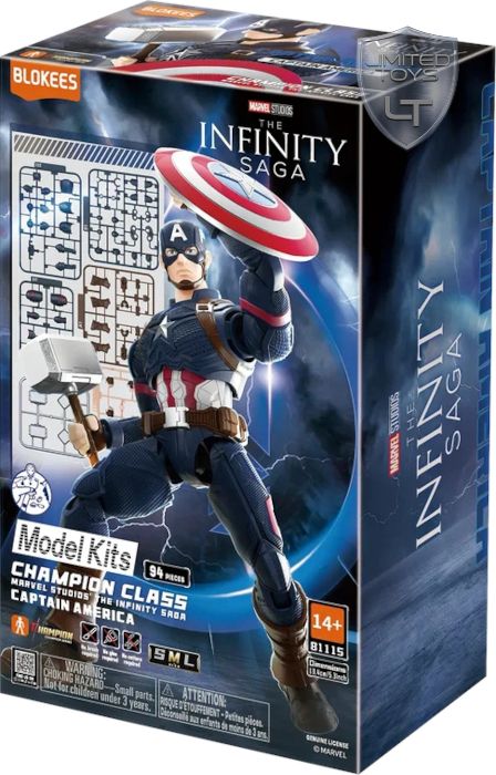 Blokees Captain America Infinity Saga Champion Class