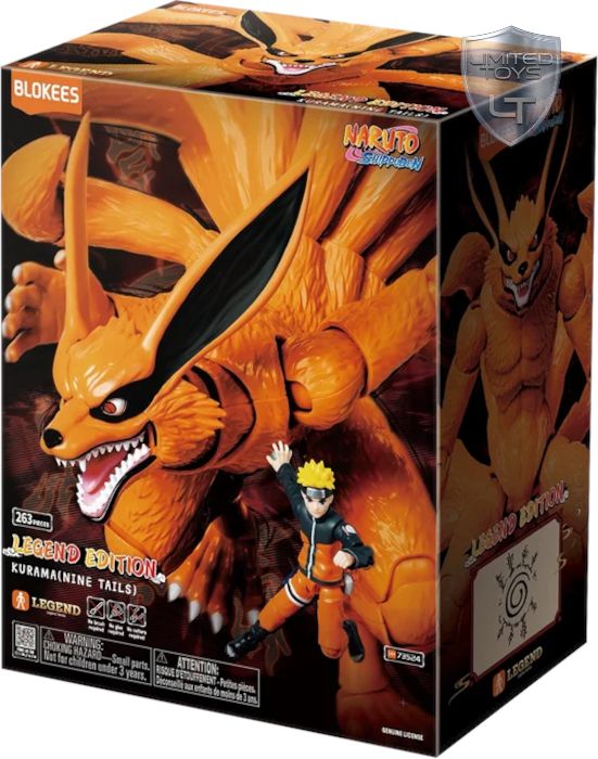 Blokees Naruto Shippuden Kurama Nine Tails Legend Edition