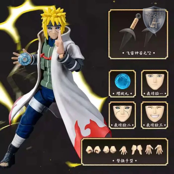 Blokees Naruto Minato Namikaze Reanimation Champion Class