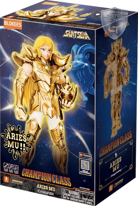 Blokees Saint Seiya Champion Class Aries Mu