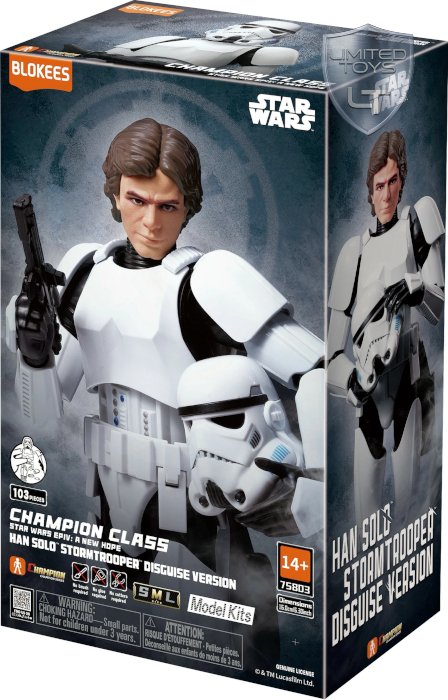 Star Wars Champion Class Han Solo Stormtrooper