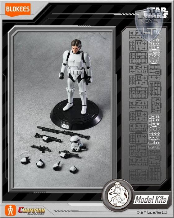 Star Wars Champion Class Han Solo Stormtrooper