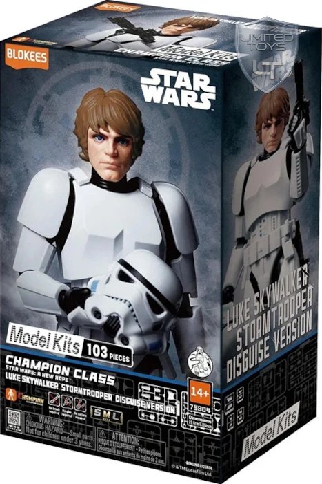 Star Wars Episode V Champion Class Luke Skywalker Stormtrooper