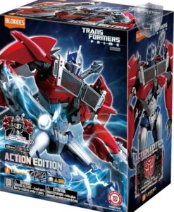 Alternative view of Transformers:Prime Action Edition - Optimus Prime by Blokees